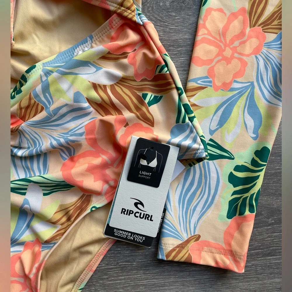 Rip Curl Follow the Sun L/S Surfsuit, light orange - Picture 4 of 8